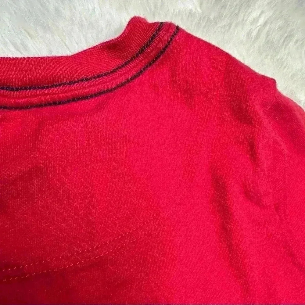 Joules Shirt Crook-adile  Red Long Sleeved Size 6 - Picture 15 of 16